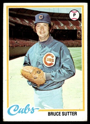 1978 Topps Bruce Sutter Chicago Cubs #325 - Image 1 of 2