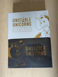 Kickstarter Exclusive Unstable Unicorns Control and Chaos Base Game 2nd Edition - Picture 1 of 1