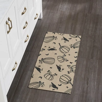 Raven Harvest Indoor/Outdoor Rug Rect 17x36 VHC Brands - Image 1 of 4