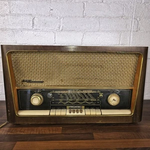 Vintage 1950's GRUNDIG 3028 3D Sound Valve Radio - Not Working - Picture 1 of 15