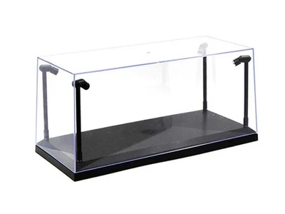 Stylish Acrylic Display Case for 1:18 Models with Brilliant LEDs SEALED NIB  - Image 1 of 4