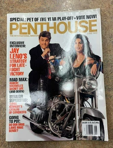 Penthouse Magazine Jay Leno Samantha Phillips June 1993 Free Shipping * - Imagen 1 de 2