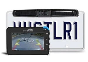Whistler Rückfahrkamera, 4,3" LCD Monitor, IP65 wetterfest, Solarladung - Bild 1 von 9