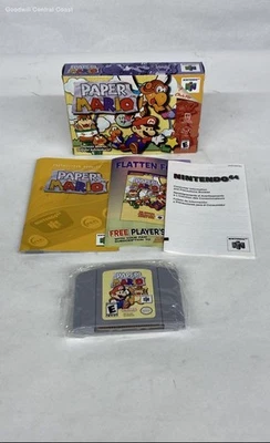 Бумажный Mario для Nintendo 64 в коробке - Изображение 1 из 4