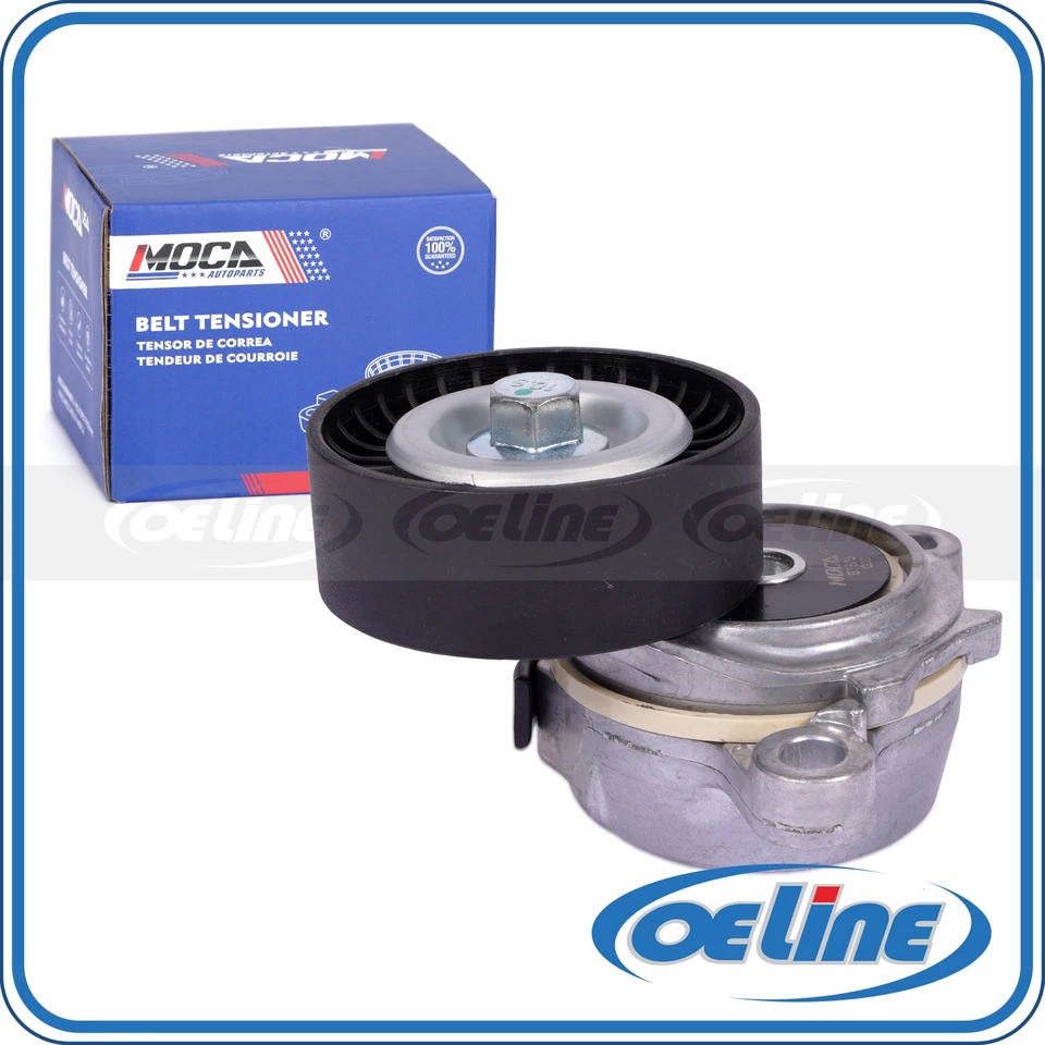 Tensor de correa con polea para Ford F-150 Expedition Lincoln Navigator 3,5 L 3,7 L Foto 1 de 4