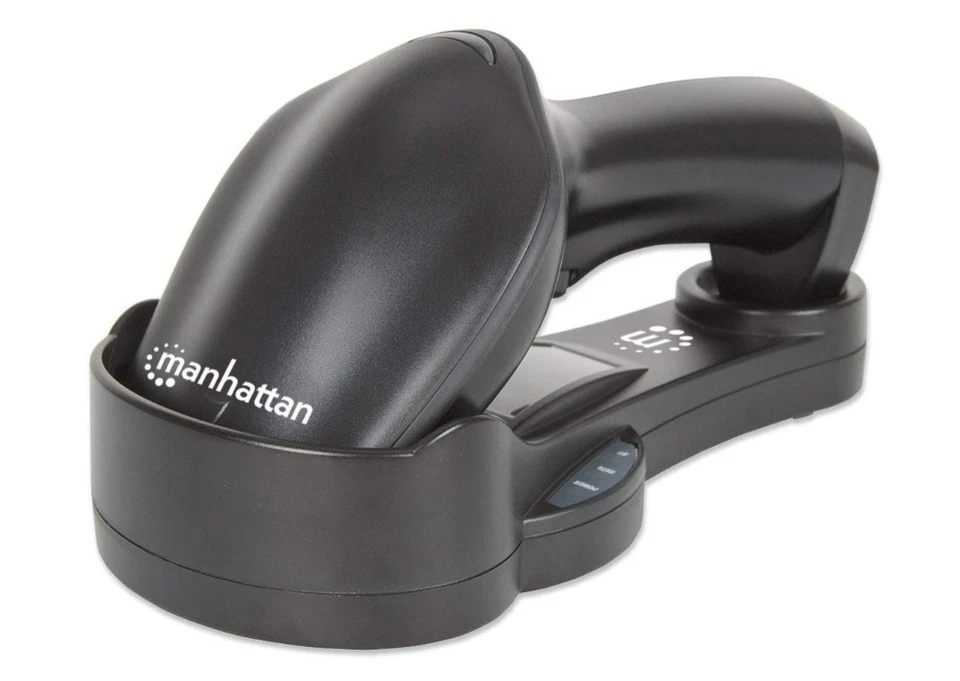 Escáner de código de barras inalámbrico BT Bluetooth MANHATTAN 178495 *¡ENVÍO GRATUITO A EE. UU.!* Foto 1 de 4