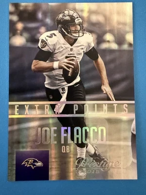 2015 Panini Prestige Extra Points Platinum Joe Flacco #57 11/25 - Image 1 of 2