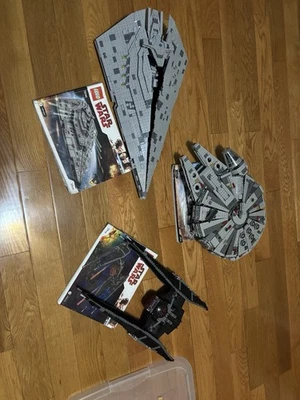 LEGO Star Wars Millennium Falcon, Tie Pilot, Star Destroyer - Image 1 of 4