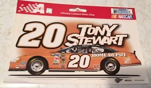 NASCAR #20 Tony Stewart Static Cling - Bild 1 von 1