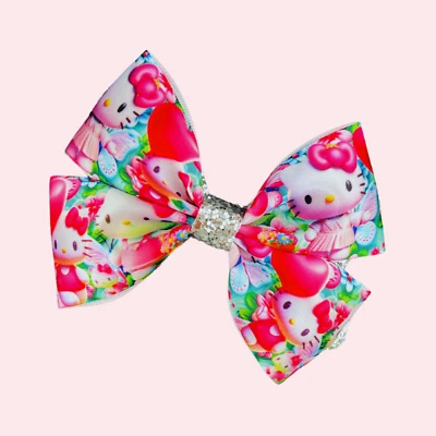 Lazo para el cabello Hello Kitty, lazos para el cabello para niñas, lazos para niños pequeños Foto 1 de 2