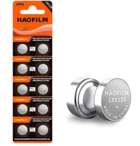 Batería alcalina premium LR113 AG13 357 303 SR44, celda de moneda botón redondo de 1,5 V - Imagen 1 de 5
