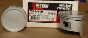 Hitech 7085-50M (.020) Set of 4 Pistons for 4ZE1 Engine - Picture 1 of 1