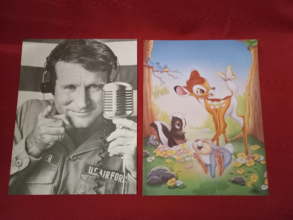 Newsreel Disney 2 ediciones de 1988 Robin Williams y Bambi Foto 1 de 1