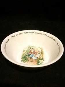  Wedgwood Peter Rabbit Cereal Bowl - Picture 1 of 2