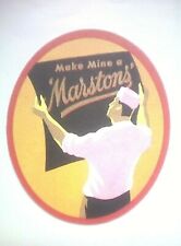 Vintage MARSTON THOMPSON & EVERSHED -  Cat No'381  Beer mat / Coaster 