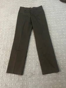 DOKERS MENS CASUAL PANTS SIZE 32×34 BROWN CHINO 100%COTTON - Picture 1 of 13
