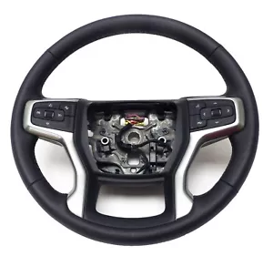 86821395 Steering Wheel Jet Black Precrash 2021-2023 Chevrolet Tahoe Suburban - Picture 1 of 11