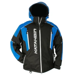 Men's Snowmobile Katahdin Mission Jacket Blue/Black Size XXXX-Large Waterproof - Picture 1 of 1