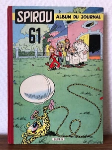 ALBUM DU JOURNAL SPIROU 61 (Mars-Mai 1957) Nr 989 à 998 reliure éditeur BEL ETAT - Picture 1 of 11