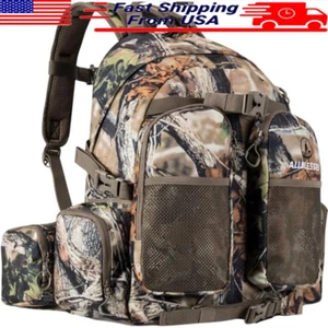 Waterproof Camo Hunting Backpack Tactical Multi-Pocket 35L Adjustable strap New - Picture 1 of 6