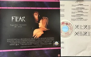 FEAR - LASERDISC - LD - NTSC - LAZERDISC AS NEW - Picture 1 of 1