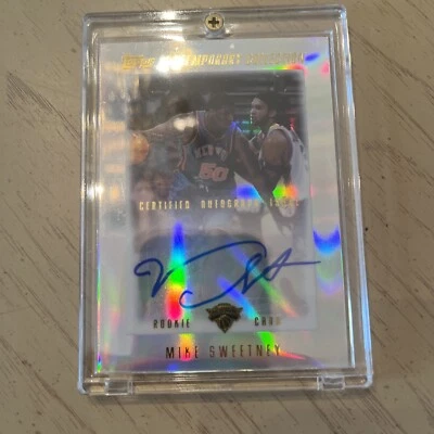 2003-04 Topps Contemporary Collection Sweetney Auto&Team Tribute Thomas/Sweetney - Image 1 of 4