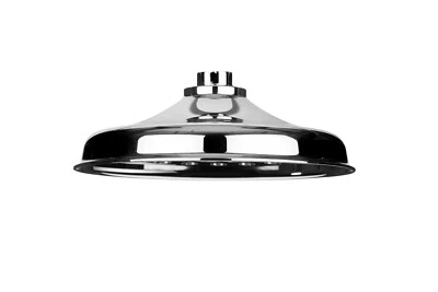 Croydex Rain Shower Head Large Round 17cm Overhead Rainfall