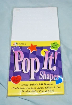 Ranger POP IT! Formas Corazones 1/4" Grueso 3D Diseños Más de 100 Piezas ENVÍO GRATUITO Foto 1 de 4