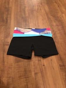 Ivivvia By Lululemon Black Reversable Shorts 7 - Picture 1 of 5