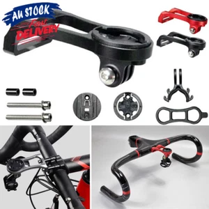 Compatible With GARMIN Edge GPS GoPro Holder Stem Extension Mount Bike Adapter - Picture 1 of 13