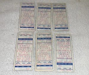 SPIRIT LESLIE WEST 6 UNUSED 1975 CONCERT TICKET DETROIT MICHIGAN PALACE Mountain - Picture 1 of 8