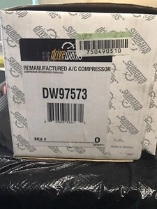 A/C Compressor-Compressor Driveworks 97573 Reman. Open Box. - Bild 1 von 2