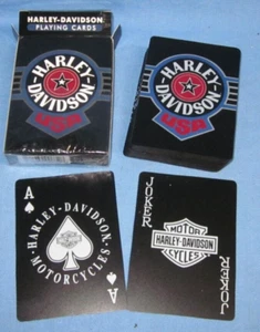 Tarjetas de juego de plástico Harley Davidson ~ tarjetas de alta calidad de Dart World - Imagen 1 de 9