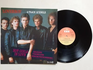 LOVERBOY HOT GIRLS IN LOVE UK 12" 4 TRACK CBS 1981 CLASSIC ROCK - Picture 1 of 2