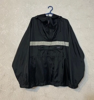 Chaqueta Anorak De Colección Años 90 Penfield Pacjac Negra Nylon Feflectante Para Hombre Talla M Foto 1 de 4