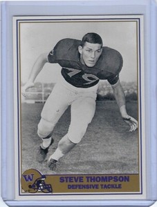 1992 Pacific WASHINGTON HUSKIES Football Greats YOUR CHOICE James McELHENNY UW +