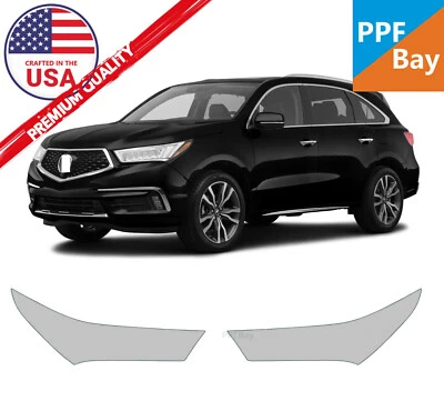 Película de protección de pintura precortada PPF para faros Acura MDX 2017-2020 Foto 1 de 4