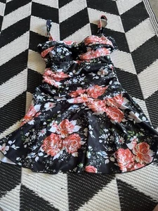 NEU Shekini GR/S Einteiler Blumen Badeanzug Kleid Bauch Kontrolle gepolstert Neu mit Etikett - Bild 1 von 9