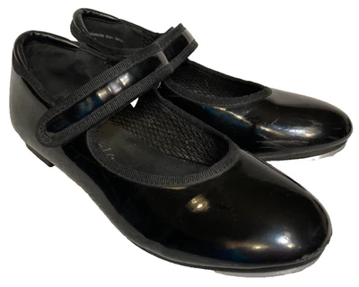 Zapatos Freesyle By Danskin para niñas pequeñas con correa ajustable para bailar tap (talla 12) Foto 1 de 4