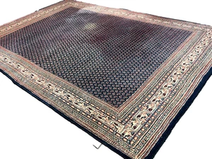 Handgeknüpfter Orientteppich Sarough Mir Unikat 320x220 cm rug carpet Wohnzimmer - Bild 1 von 22