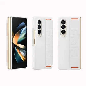 Funda protectora con agarre de silicona plegable 4 OEM banda de cinturón mate para Samsung Galaxy Z - Imagen 1 de 14