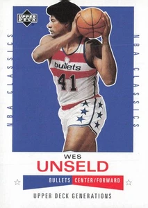 2002-03 Upper Deck Generations #100 Wes Unseld - Picture 1 of 2