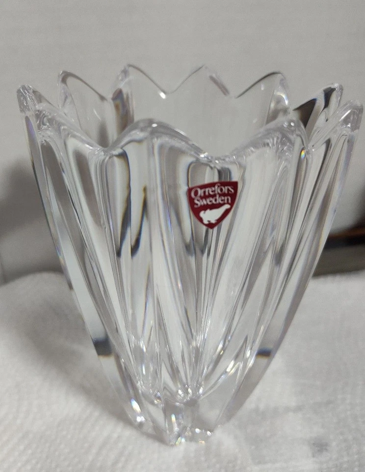 Jarrón de cristal Orrefors Foto 1 de 4