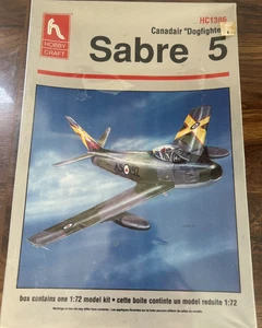Canadair Dogfighter Sabre 5 - Kit Modelo HC 1386 - Nuevo y Sellado 1:72 Hobbycraft - Imagen 1 de 11
