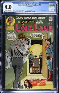 Superman's Girlfriend Lois Lane #105 CGC 4.0 1970 DC Comics 1st app Rose Thorn - Picture 1 of 2