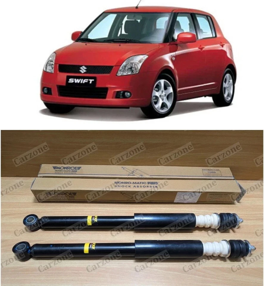 Amortiguador trasero izquierdo y derecho nuevo para Suzuki Swift 2005-2010 Foto 1 de 4