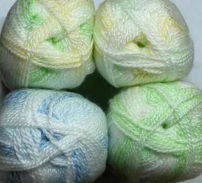 Job lot knitting yarn wool 400 grams James C. BRETT Baby Marble Soft DK 1484 - Image 1 of 4