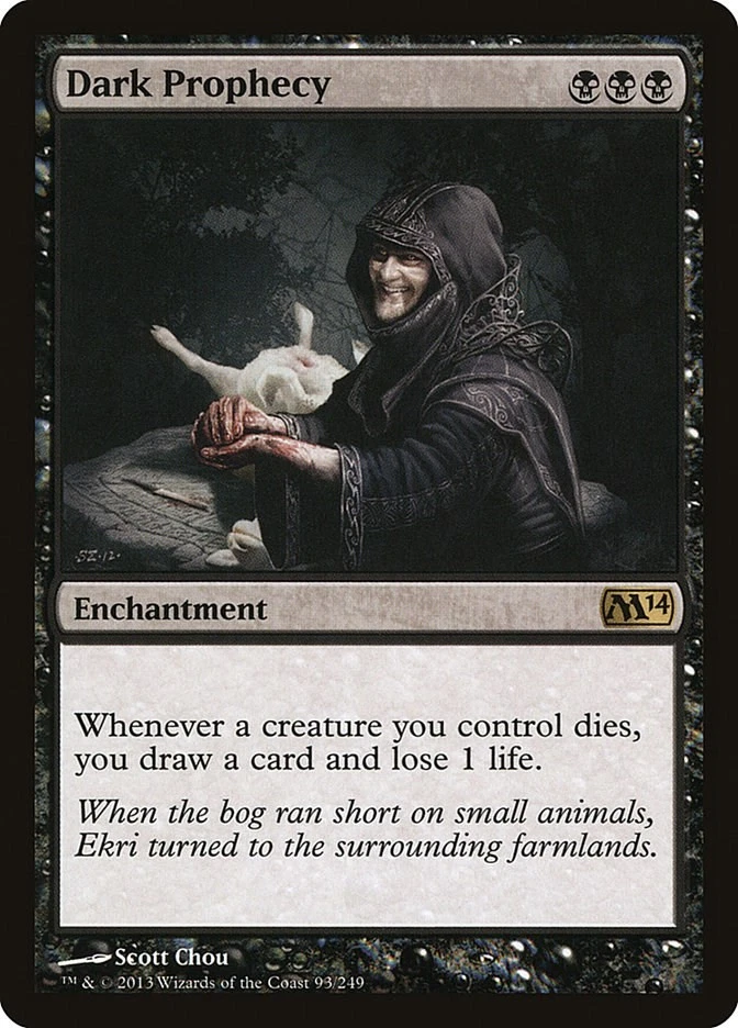 Dark Prophecy Magic 2014 (M14) Magic The Gathering MTG Card - Image 1 of 1