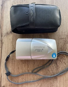 Olympus MJU II Zoom 115 Point-and-Shoot Camera With Case & Strap - Picture 1 of 10