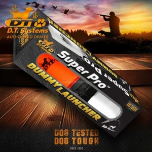 DT Systems Super Pro Dummy Launcher Hand Held Dog Training Kit Orange - Picture 1 of 13